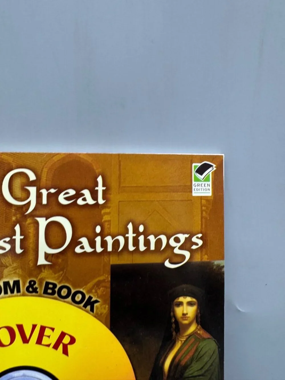 120 Great Orientalist Paintings CD-ROM & Book By Dover Electronic Clip Art READ